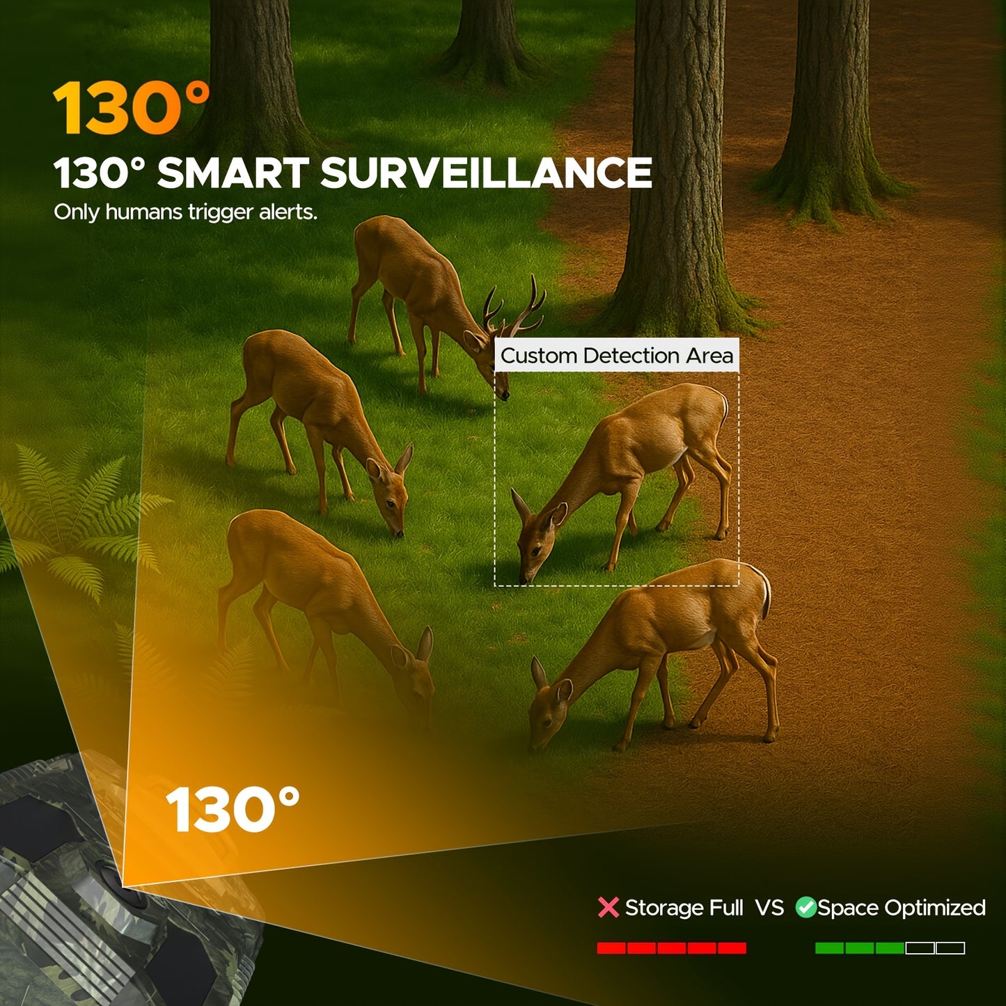 VOOPEAK 4G LTE Solar Trail Camera With Night Vision SIM