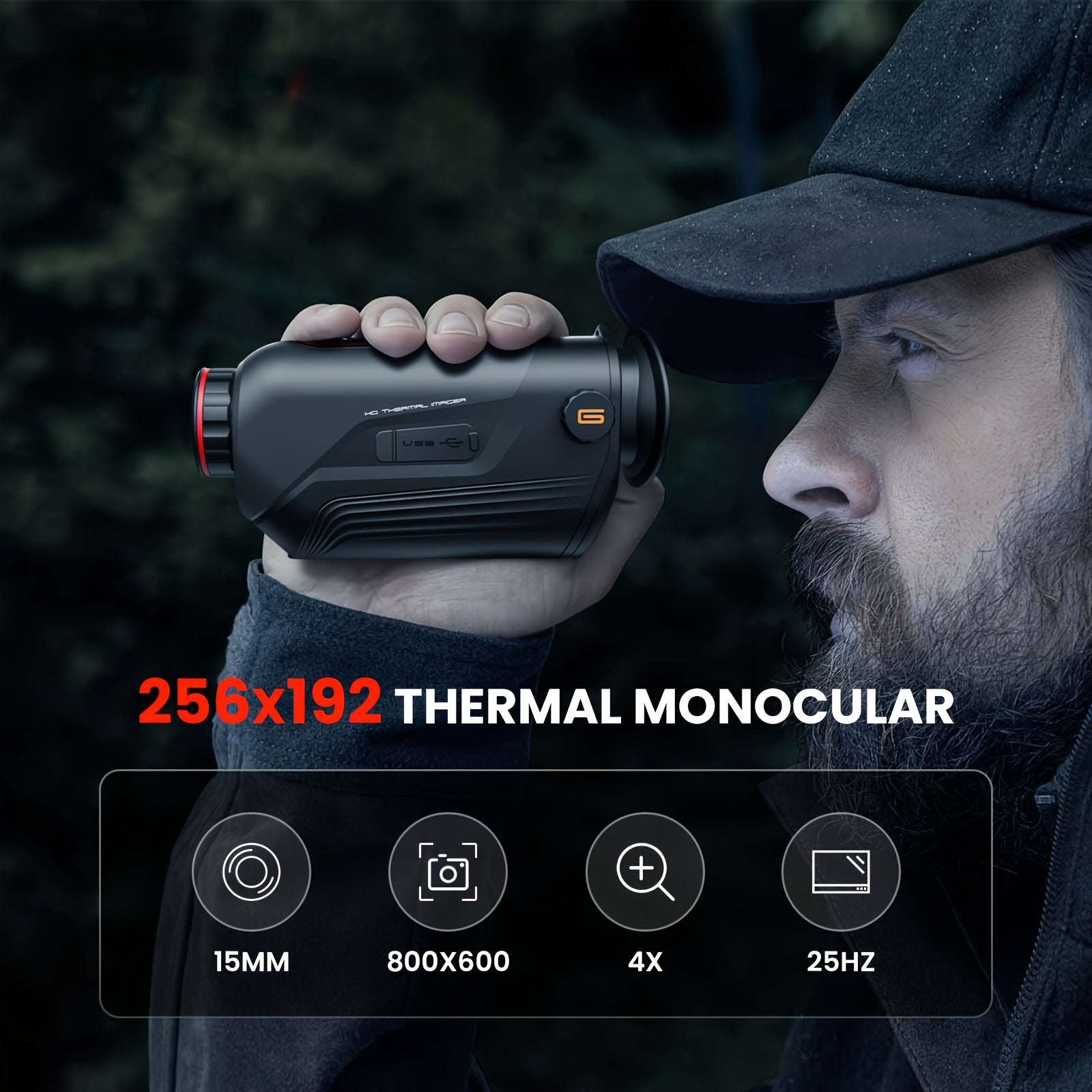 Thermal Imaging Monocular for Night Vision Hunting Adventures - Parry's Picks