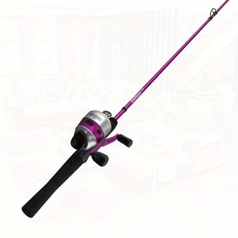 Spincast Fishing Rod And Reel Combo With Bite Alert