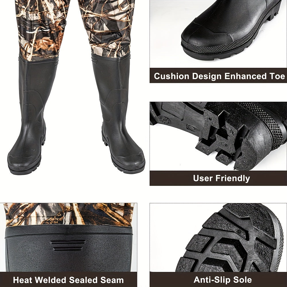 Night Cat Fishing Chest Waders With Breathable Bootstraps