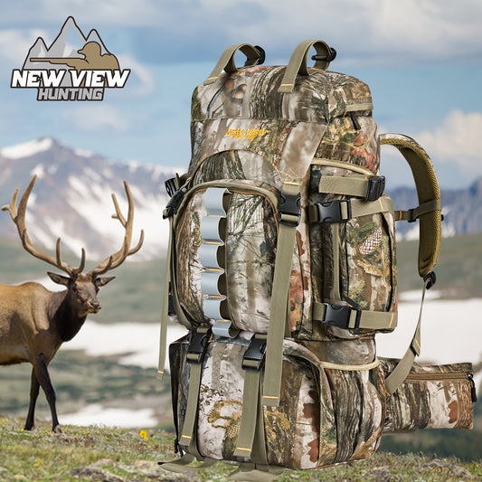 New View Camo Hunting Backpack For Men Waterproof Rain Cover