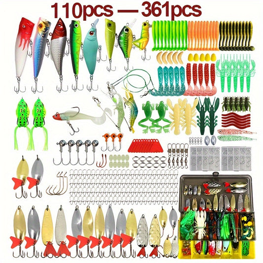 Fishing Lure Tackle Kit with Box for Every Angler - Parry's Picks