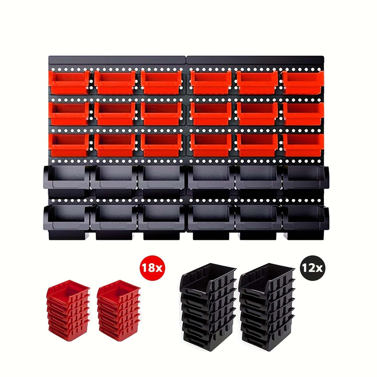 Wall-Mounted Storage Rack System for Tools and Hardware - Parry's Picks