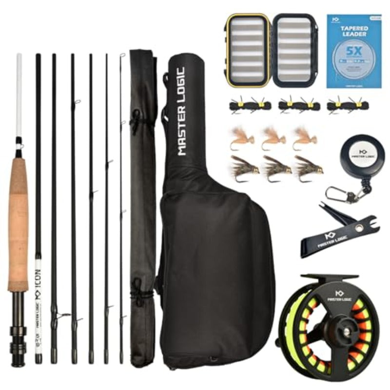 Complete Fly Fishing Rod And Reel Kit For Beginners - Parry's Picks