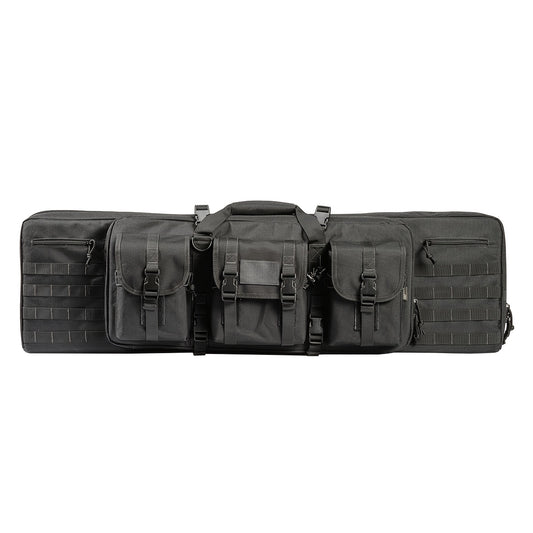 YAKEDA Double Rifle Case With Backpack Straps Soft Gun Case