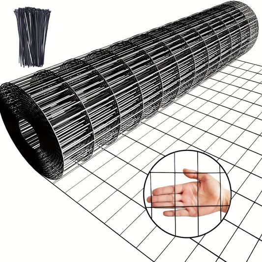 Durable Black Welded Wire Fence for Garden and Yard Protection - Parry's Picks