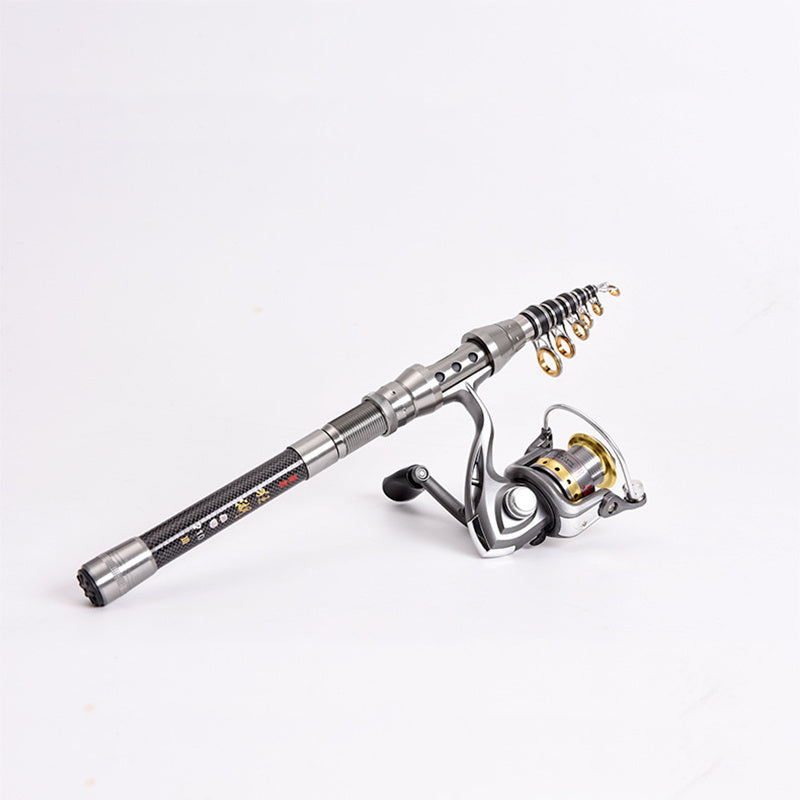 Telescopic Fishing Rod and Reel Combo Full Kit for Anglers - Parry's Picks