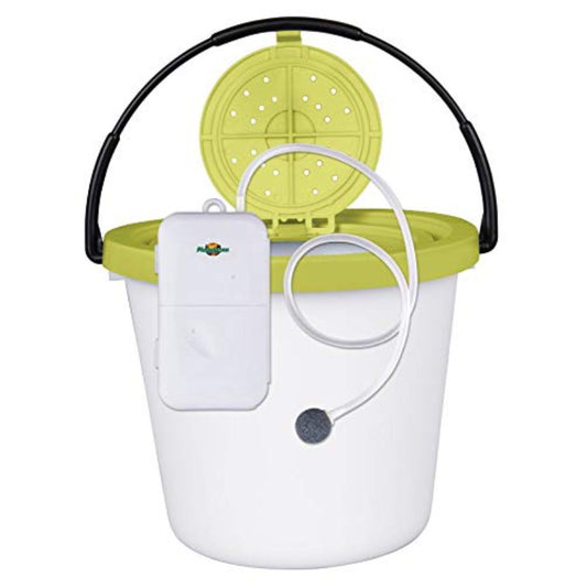Outdoors 6084FA Insulated Bait Bucket With Weatherproof Aerator System Technology