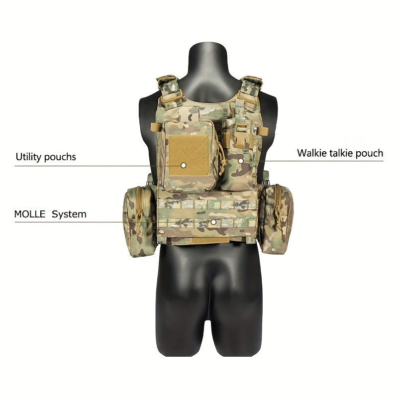 Yakeda Tactical Vest and Belt Molle System for Outdoor Use