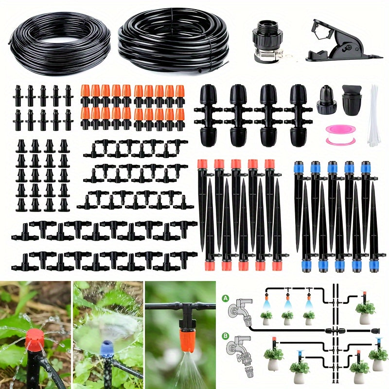 Automatic Drip Irrigation Kit for Effortless Plant Watering - Parry's Picks