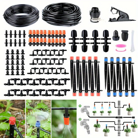 Automatic Drip Irrigation Kit for Effortless Plant Watering - Parry's Picks