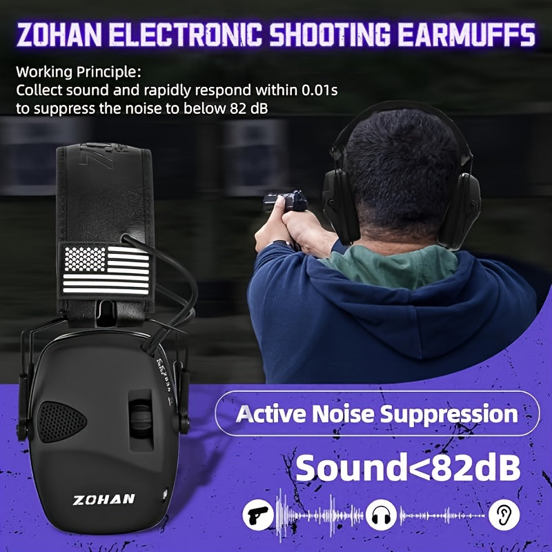 ZOHAN Noise Cancelling Ear Protection Headphones for Hunting - Parry's Picks