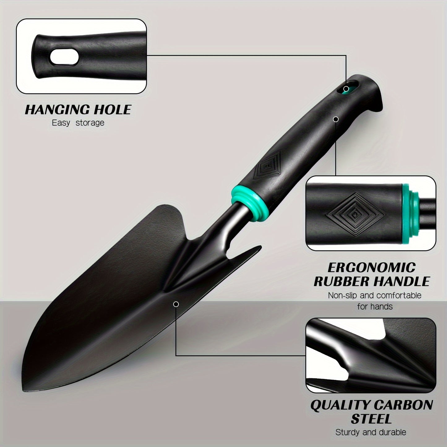 Ergonomic 9 Piece Garden and Bonsai Tool Kit - Parry's Picks