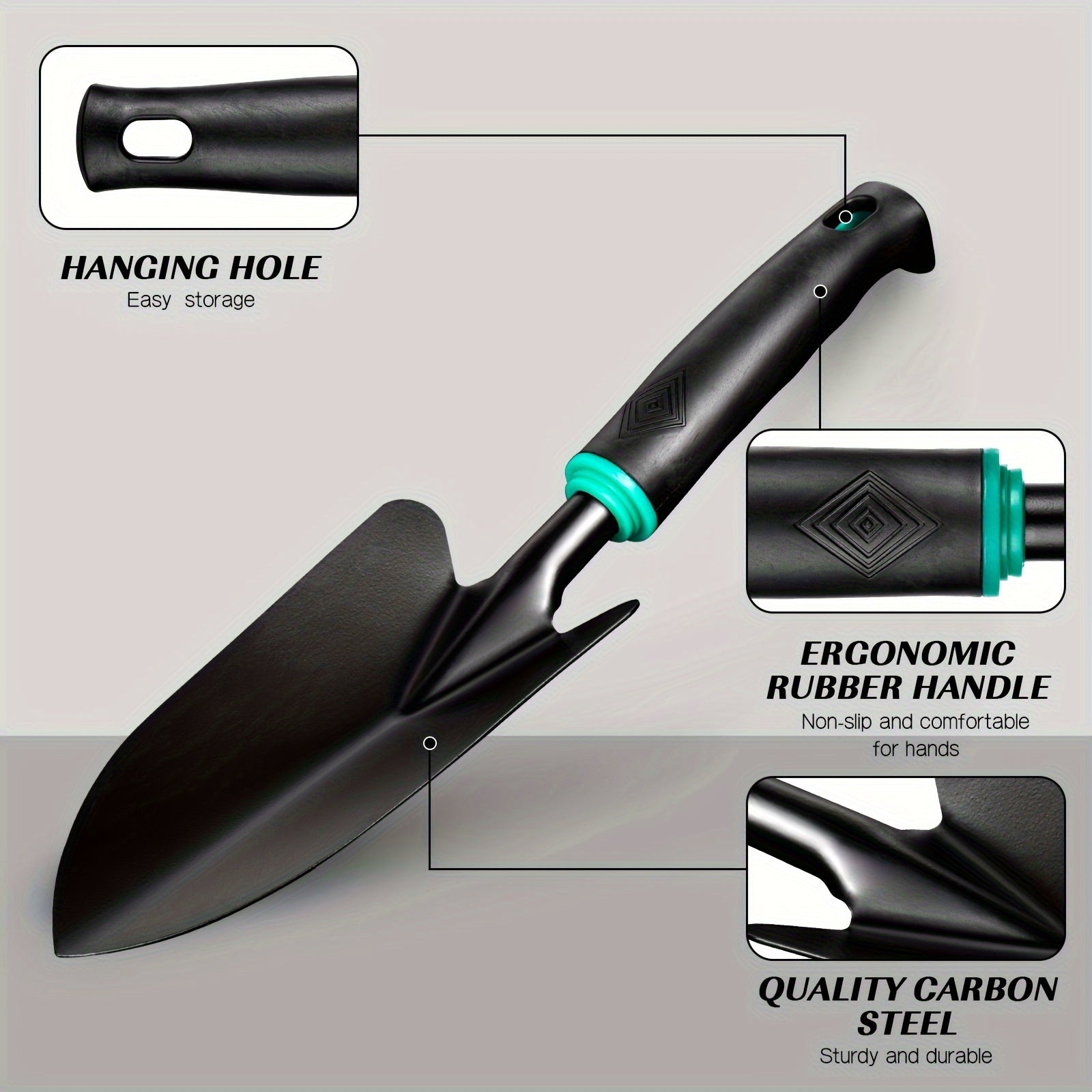 Ergonomic 9 Piece Garden and Bonsai Tool Kit - Parry's Picks