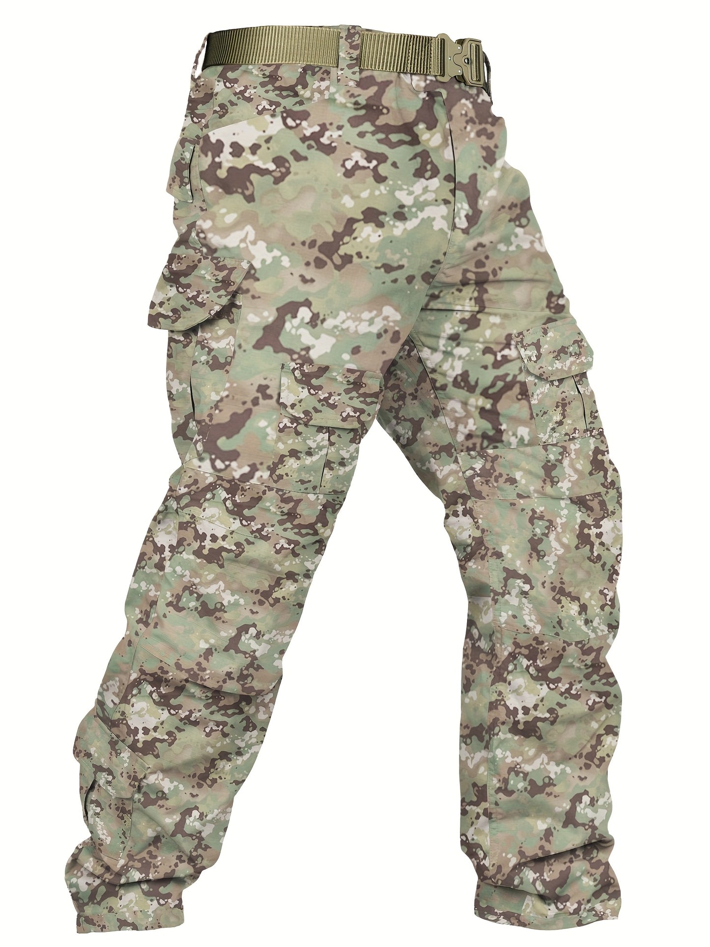 Cotton Blend Tactical Hiking Pants For Men With 10 Pockets - Parry's Picks