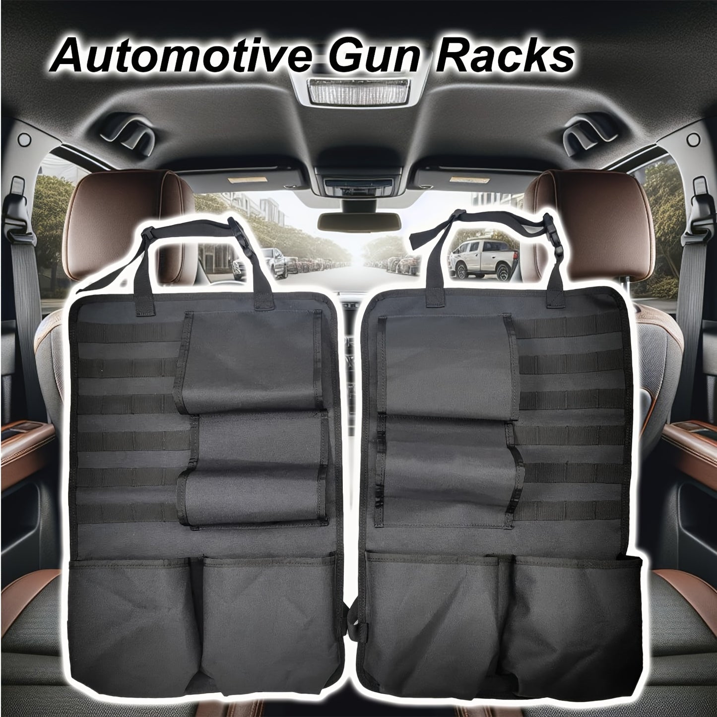 Automotive Gun Racks Vehicle Seat Back Organizer for Hunting - Parry's Picks