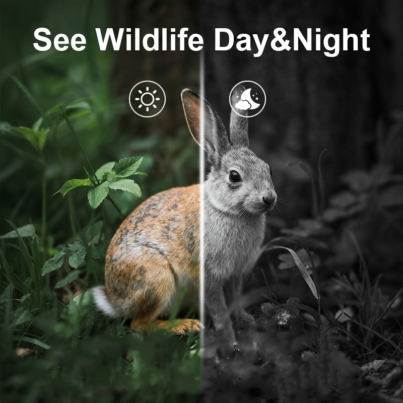 Beenocam Solar Hunting Camera 1080P HD Night Vision Motion