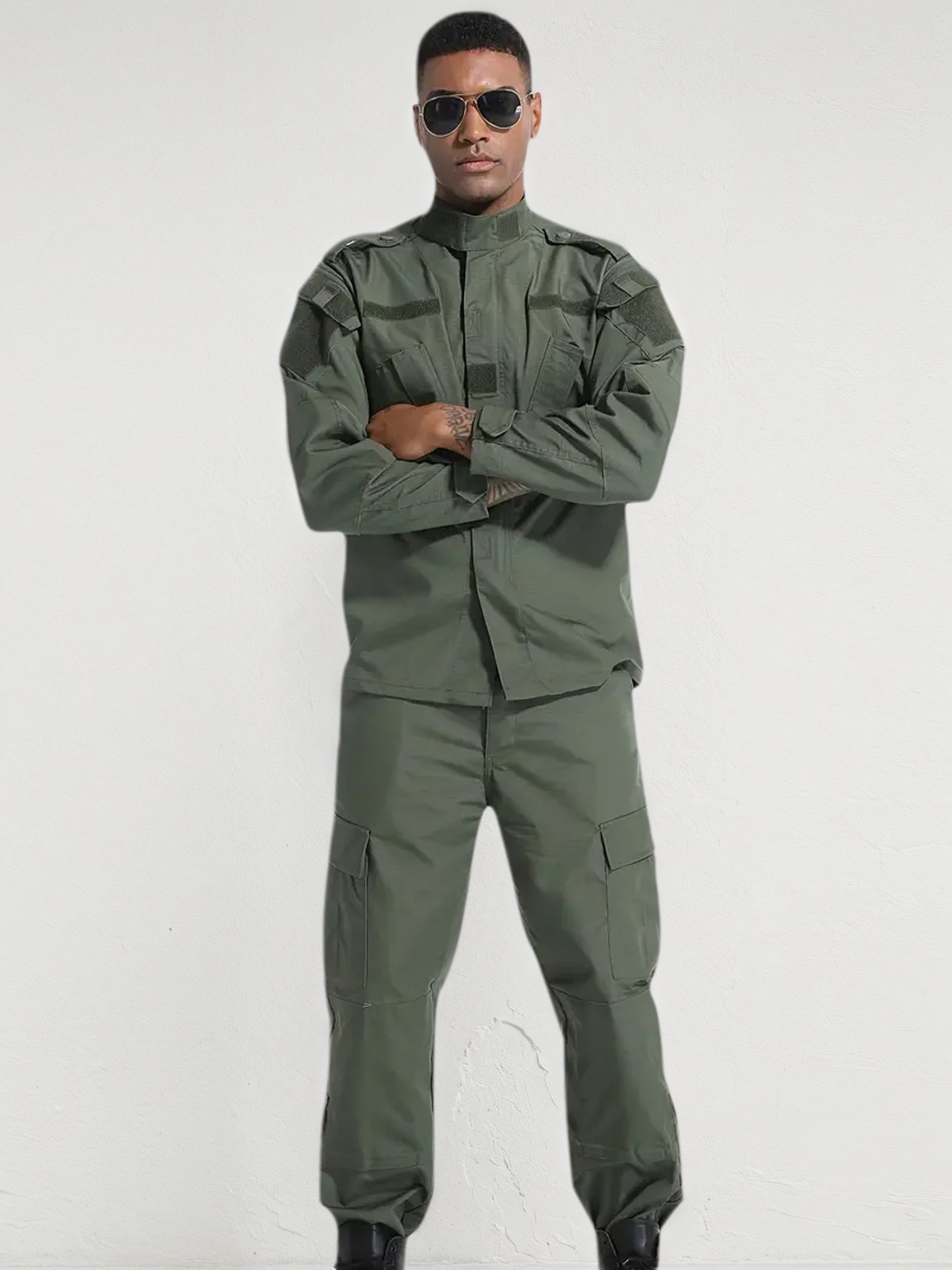 Hunger Equipment Men's Work Pants and Outdoor Jacket Set - Parry's Picks