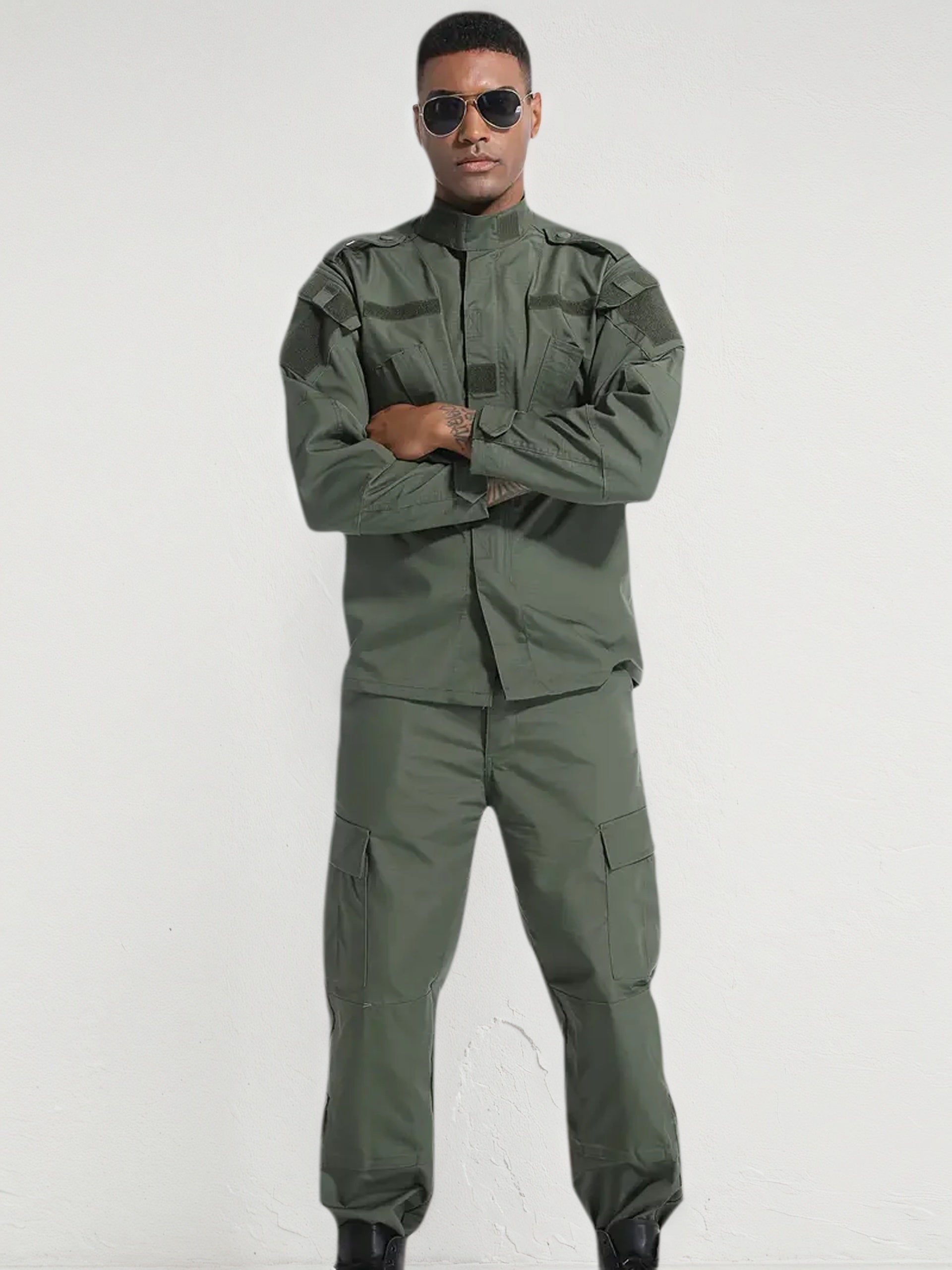 Hunger Equipment Men's Work Pants and Outdoor Jacket Set - Parry's Picks