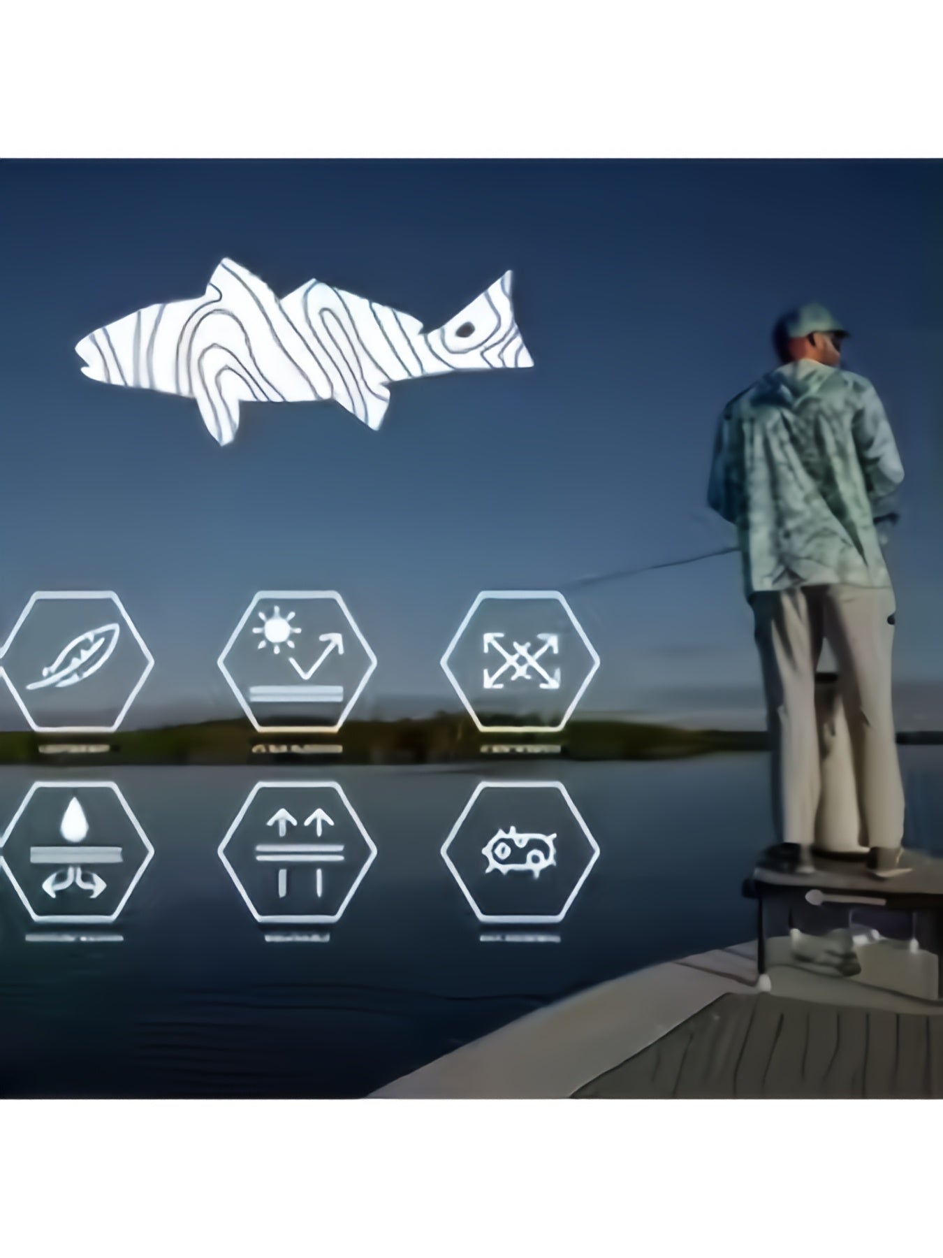 Men's Fishing Hoodie UPF 50 Plus Long Sleeve Breathable Face Cover - Parry's Picks