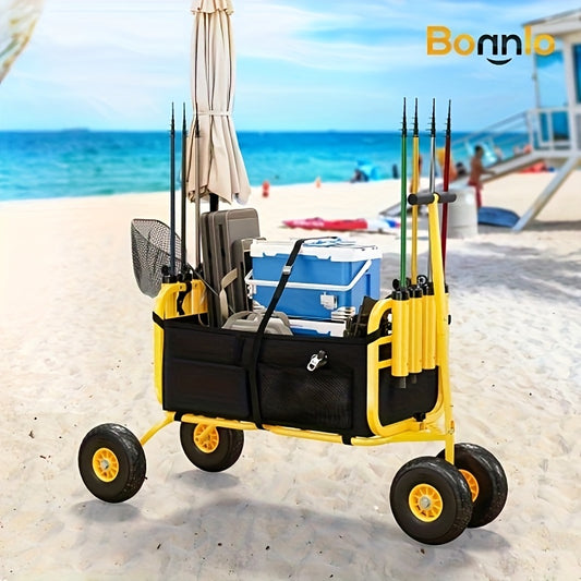 Bonnlo Portable Fishing Cart for All-Terrain Fishing Adventures - Parry's Picks