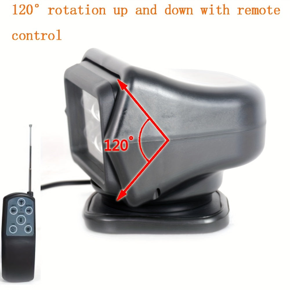 Led Search Light with Remote Control for Offroad Adventures - Parry's Picks