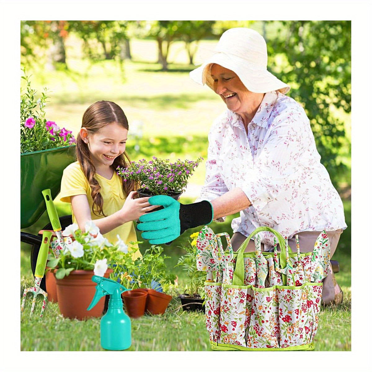 Heavy Duty Aluminum Gardening Tool Set for Enthusiasts