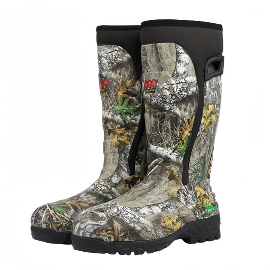 Camouflage Insulated Hunting Boots 6mm Chloroprene Rubber Durable Non Slip - Parry's Picks
