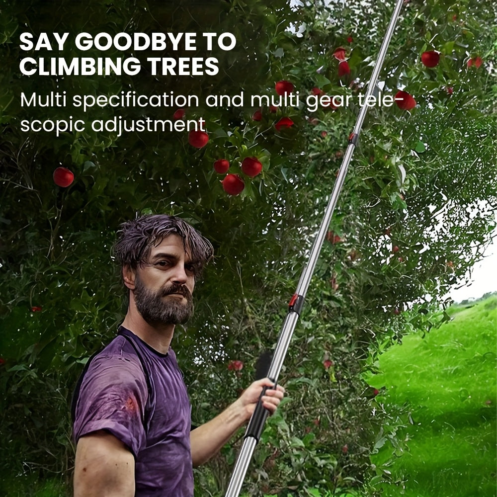 Airaj Heavy Duty Retractable Pruning Shears With Long Shaft