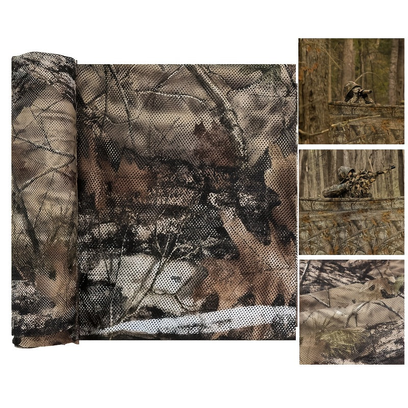 High-Quality Camouflage Mesh Cover for Hunting Blinds - Parry's Picks