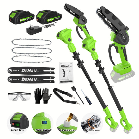 2in1 Wireless Chainsaw With Brushless Motor Portable Pruner