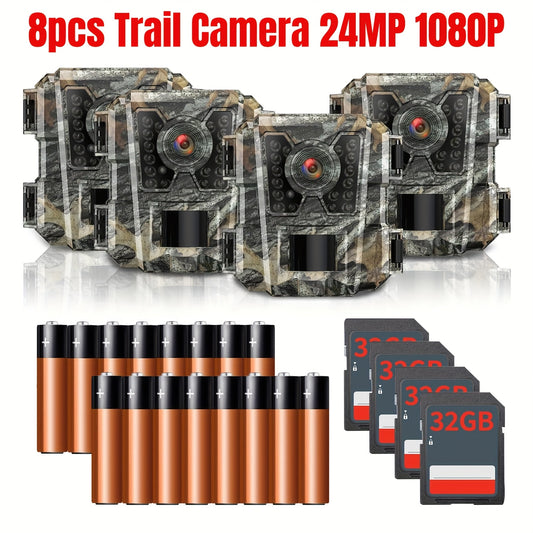 Mini Trail Camera with Night Vision and Motion Activation