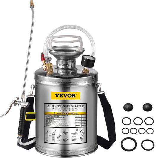VEVOR Stainless Steel Sprayer For Garden Lawn And Sanitizing
