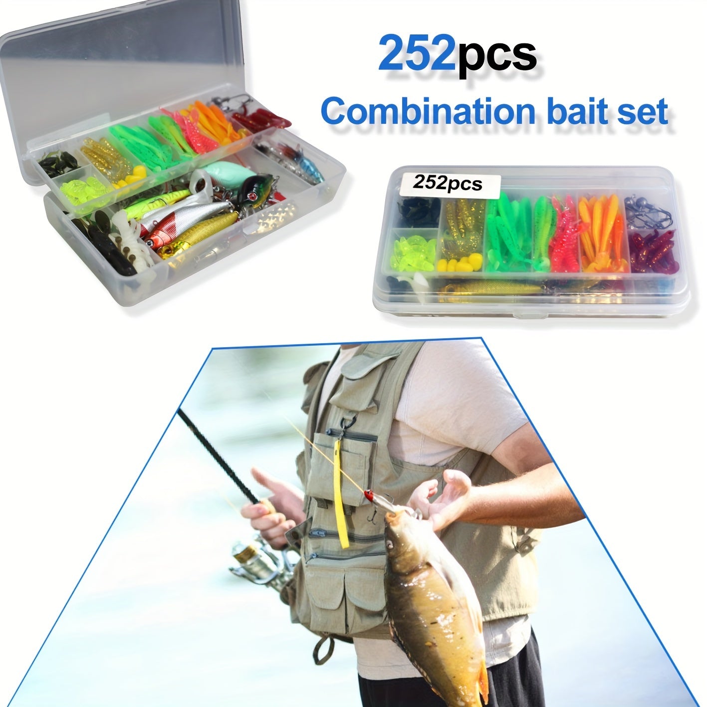 Mixed Color Fishing Lures Kit for Enthusiasts and Anglers - Parry's Picks
