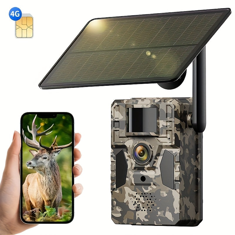 CXK Solar Cellular Trail Cameras With Live View Night Vision - Parry's Picks
