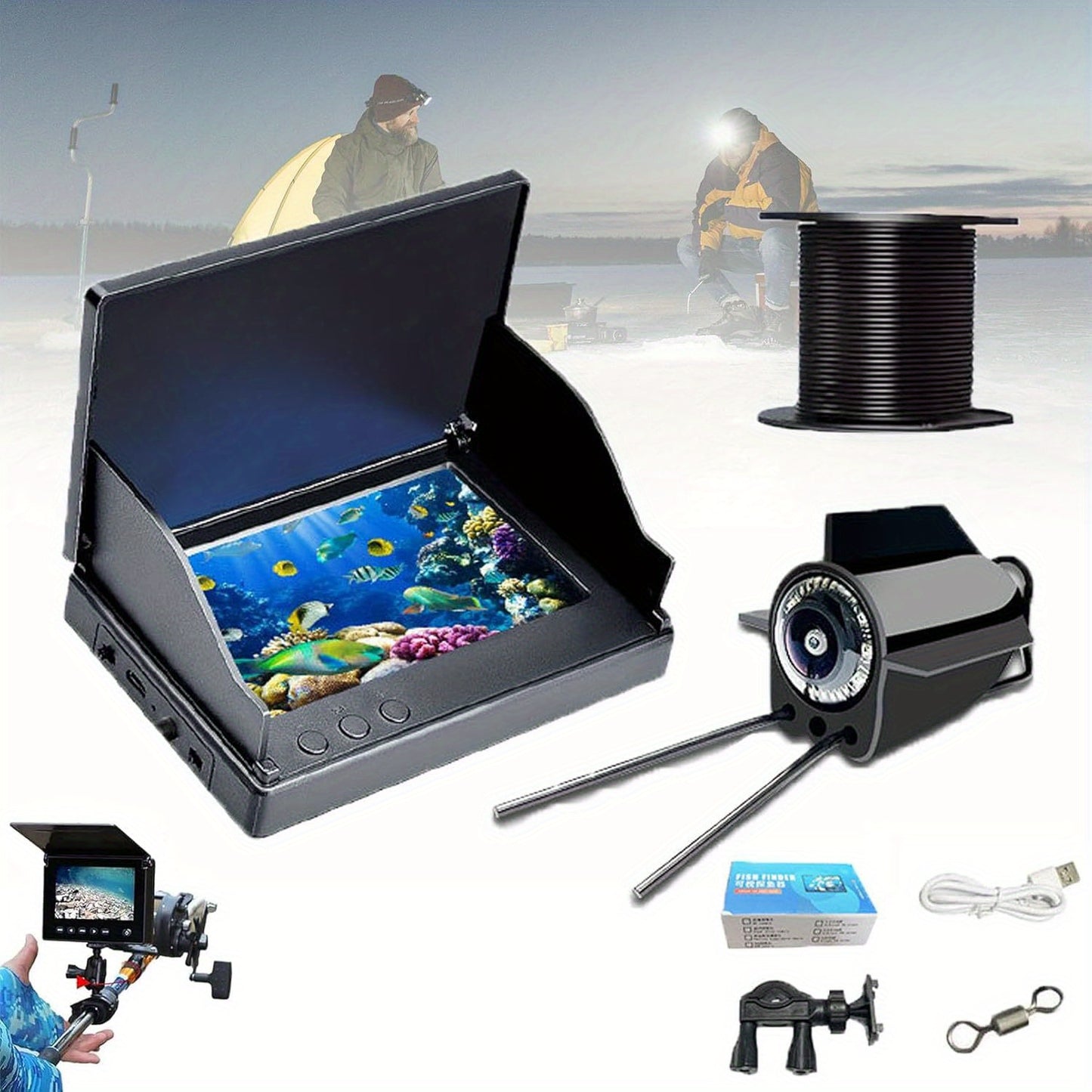 Latest Upgraded Shielding Camera Fishing Viewing Set