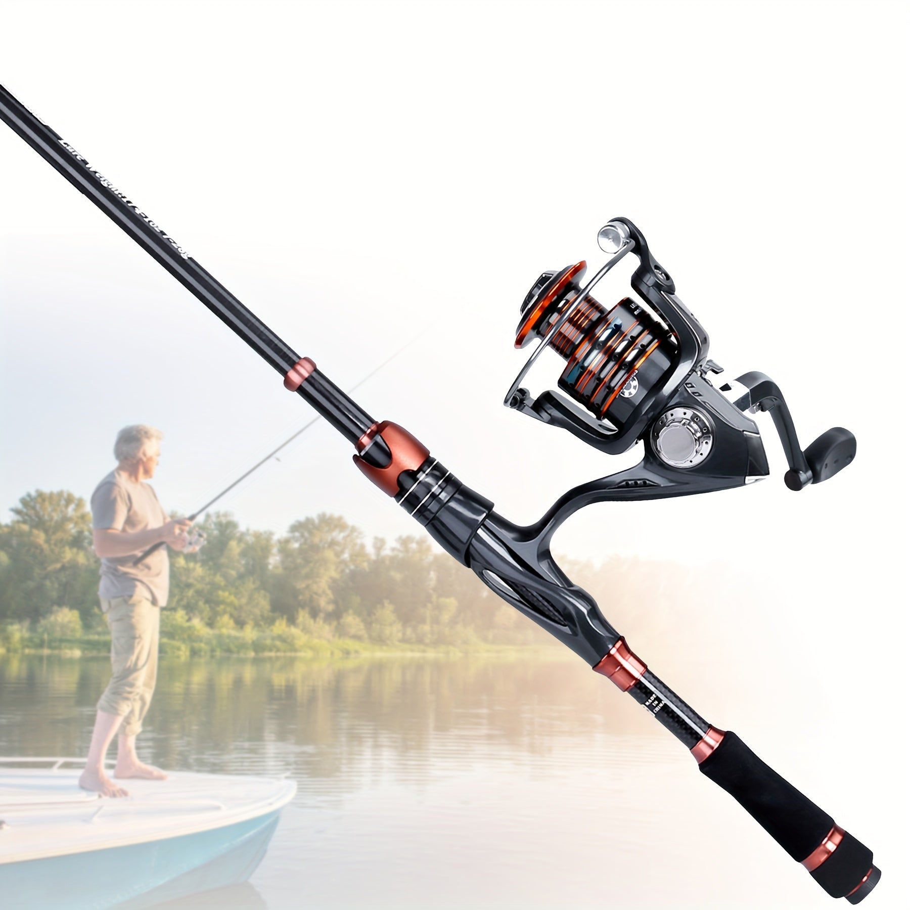 Premium Carbon Matrix Telescopic Fishing Rod and Reel Combo - Parry's Picks