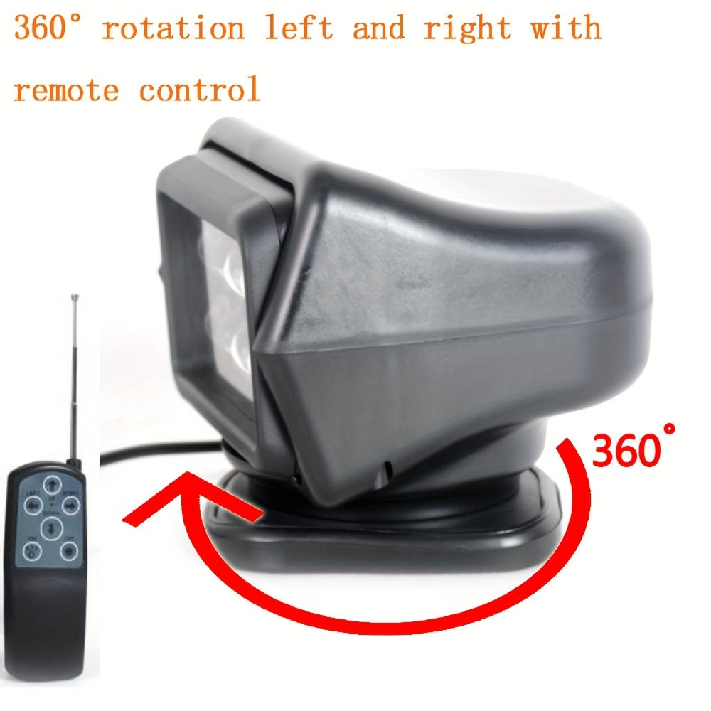 Led Search Light with Remote Control for Offroad Adventures - Parry's Picks