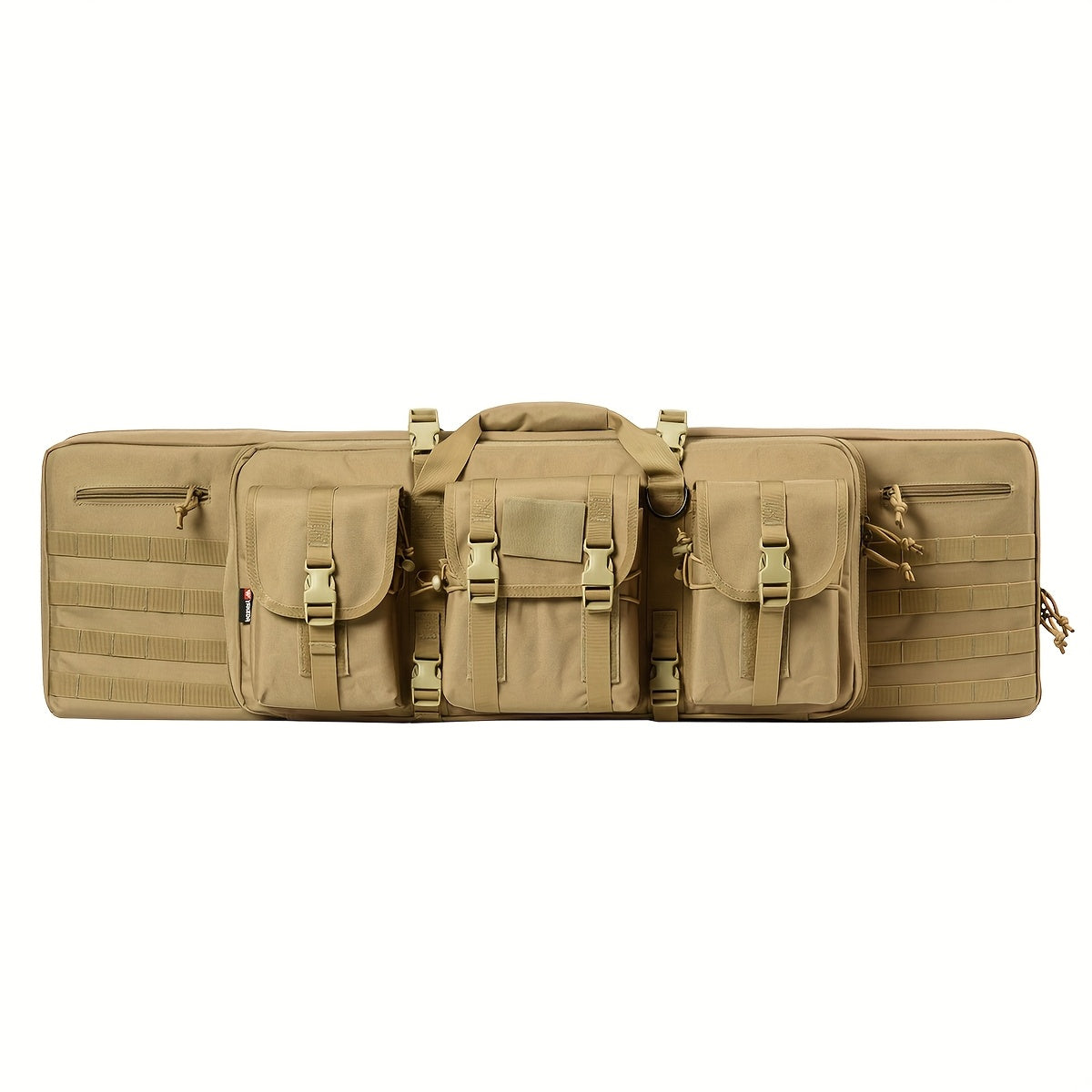 YAKEDA Double Rifle Case With Backpack Straps Soft Gun Case
