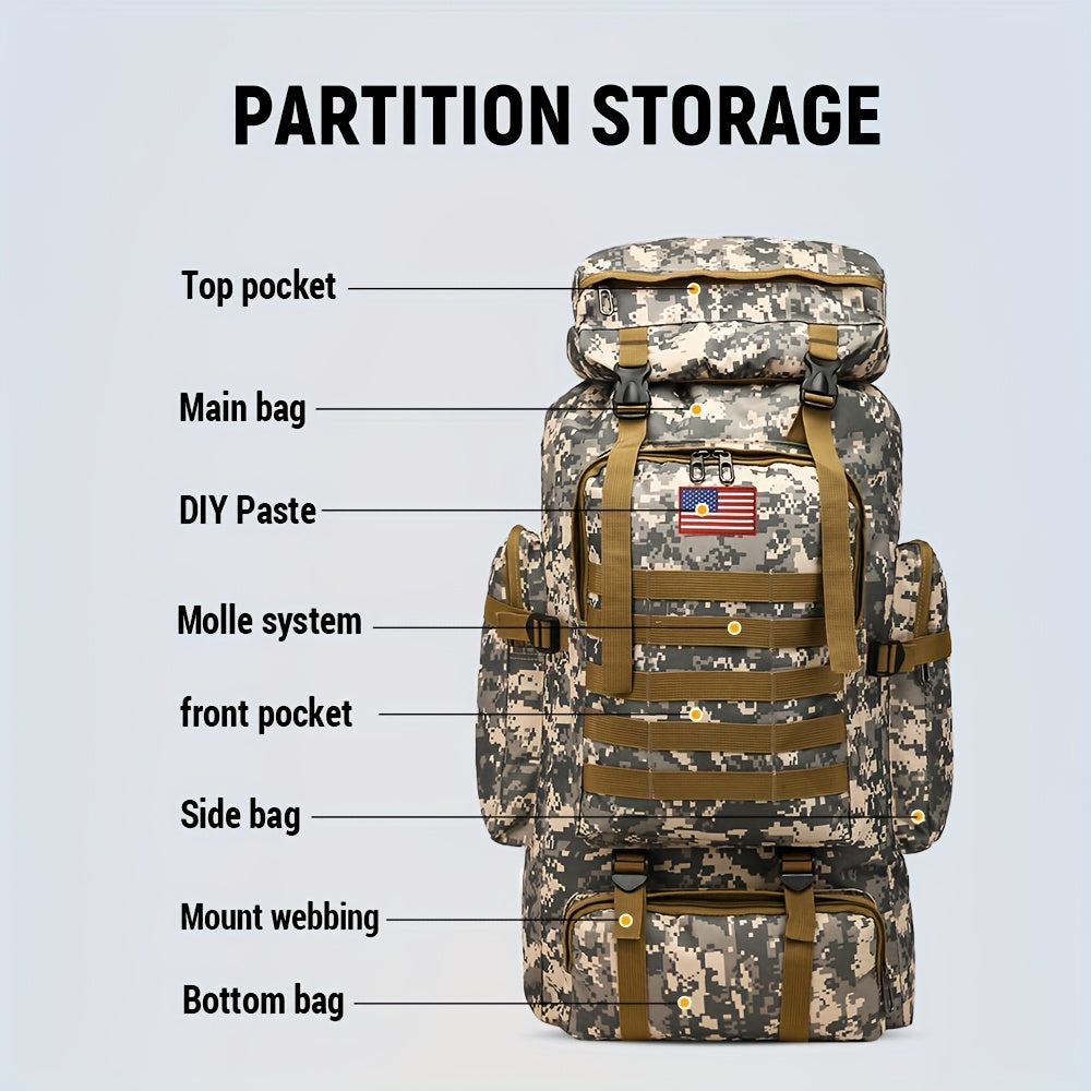 Outdoor Backpack for Camping and Hiking Adventure Enthusiasts - Parry's Picks