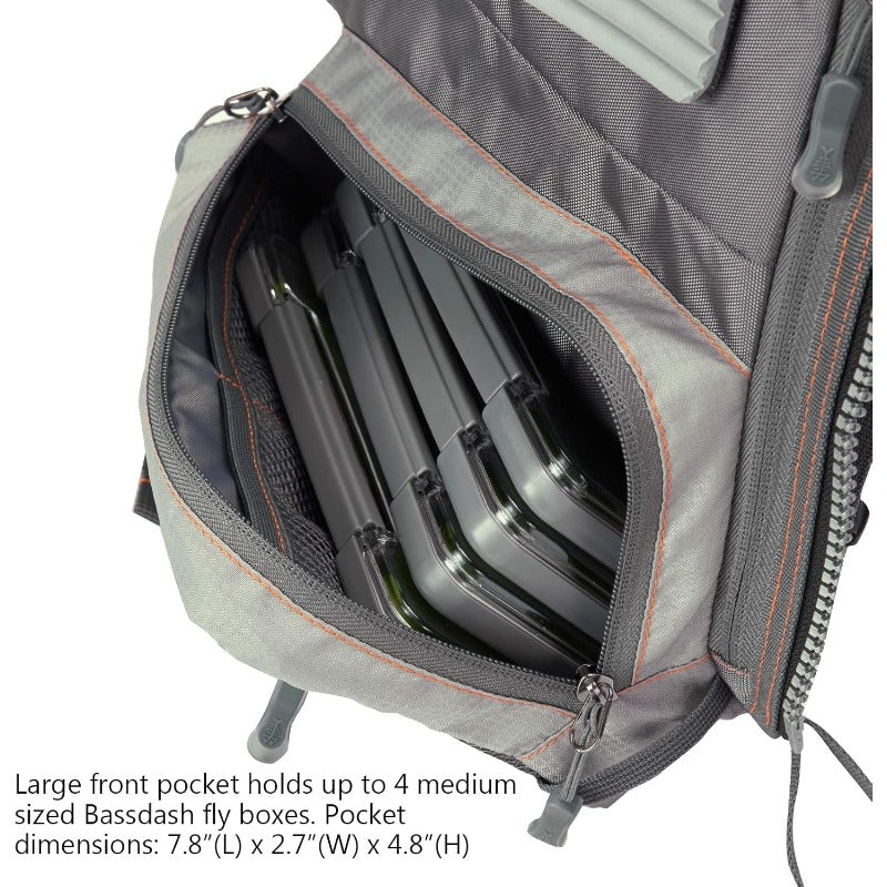 Fly Ves Heavy Duty Fly Fishing Vest With 18 Pocket System Hydration Compatible Adjustable Padded Back