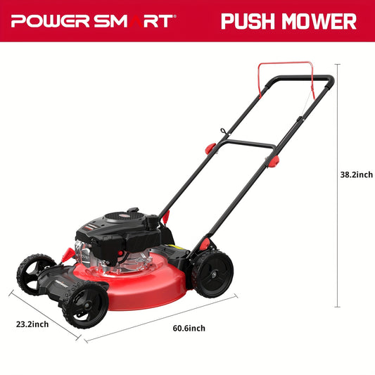 PowerSmart Gas Engine Lawn Mower for Effortless Yard Care - Parry's Picks
