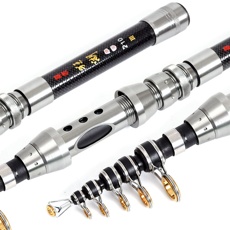 Telescopic Fishing Rod and Reel Combo Full Kit for Anglers - Parry's Picks