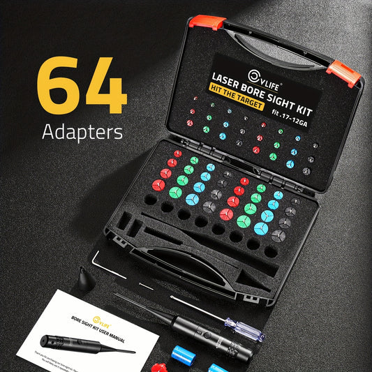 Professional Laser Bore Sighting Kit With 64 Adapters - Parry's Picks