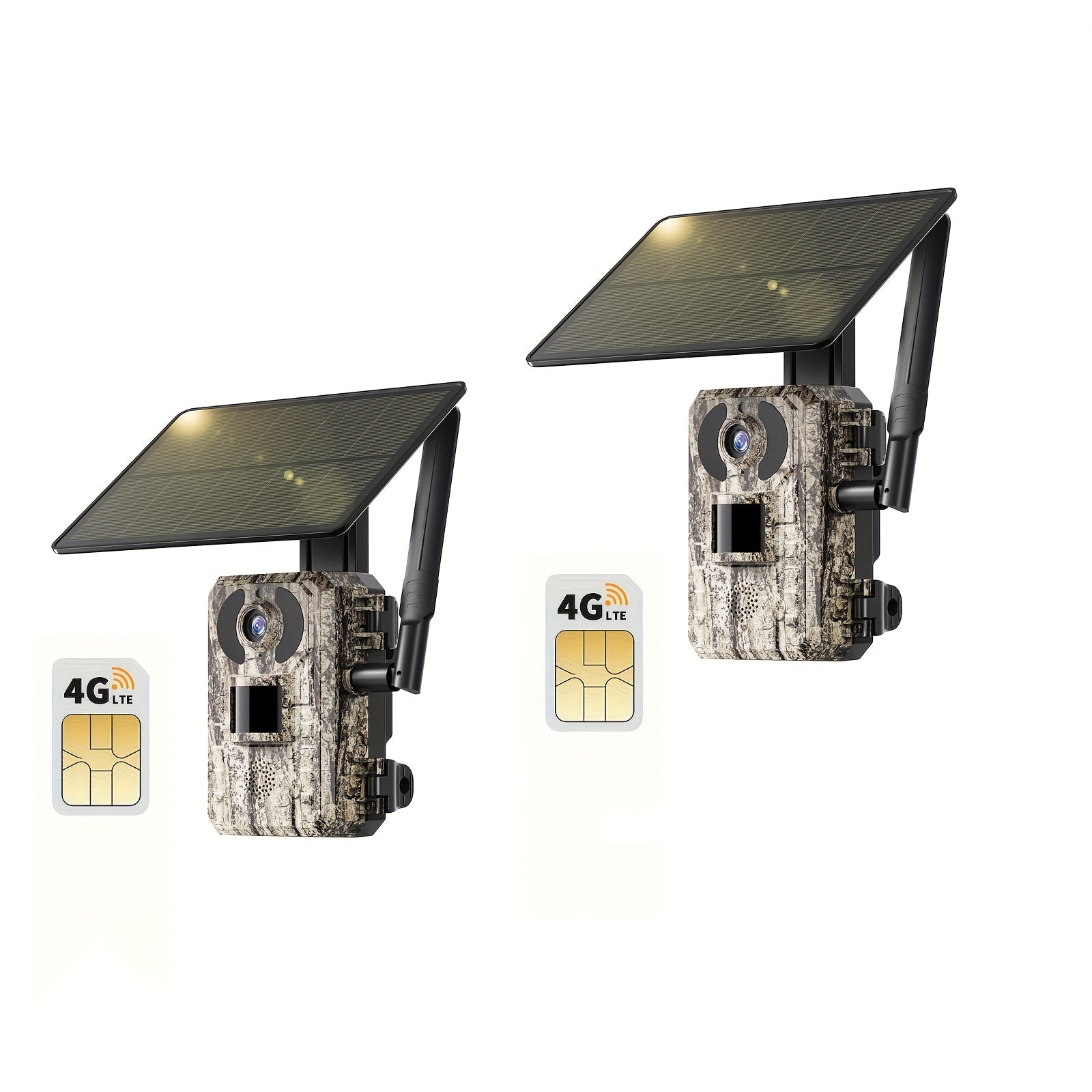 CXK 3 Pack Cellular Trail Cameras with Live View NightVision - Parry's Picks