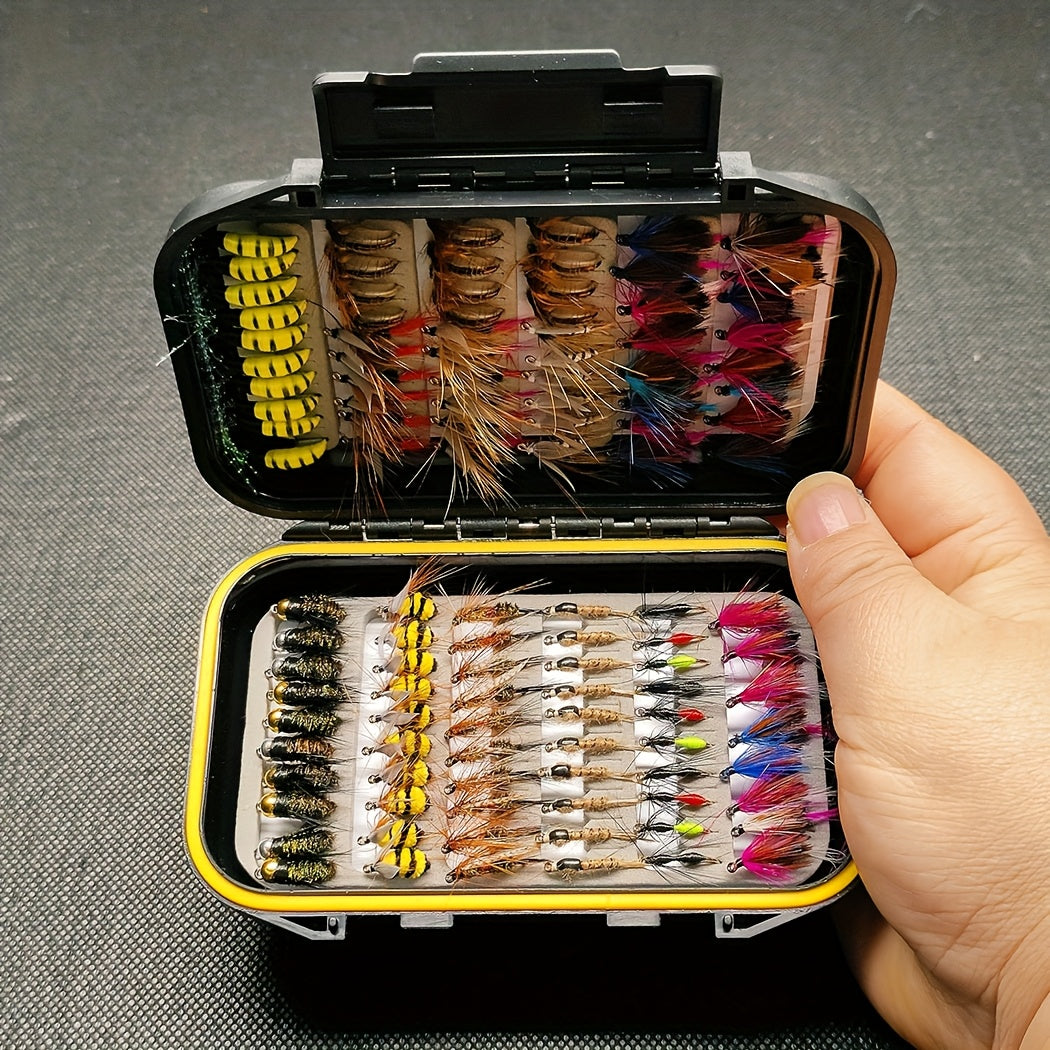 QIEVCRME Fly Fishing Lure Set Nymph Streamer Assortment