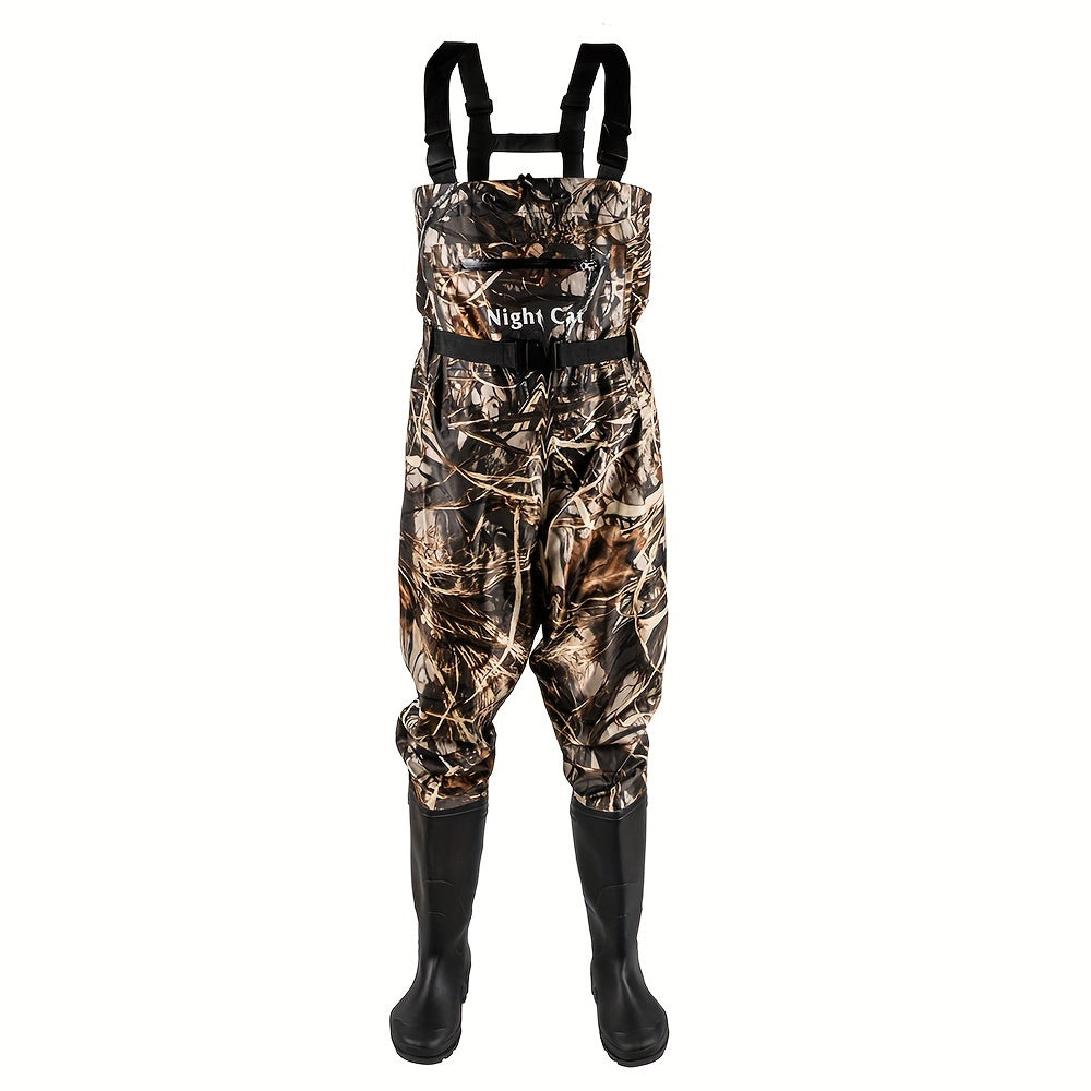 Night Cat Fishing Chest Waders With Breathable Bootstraps