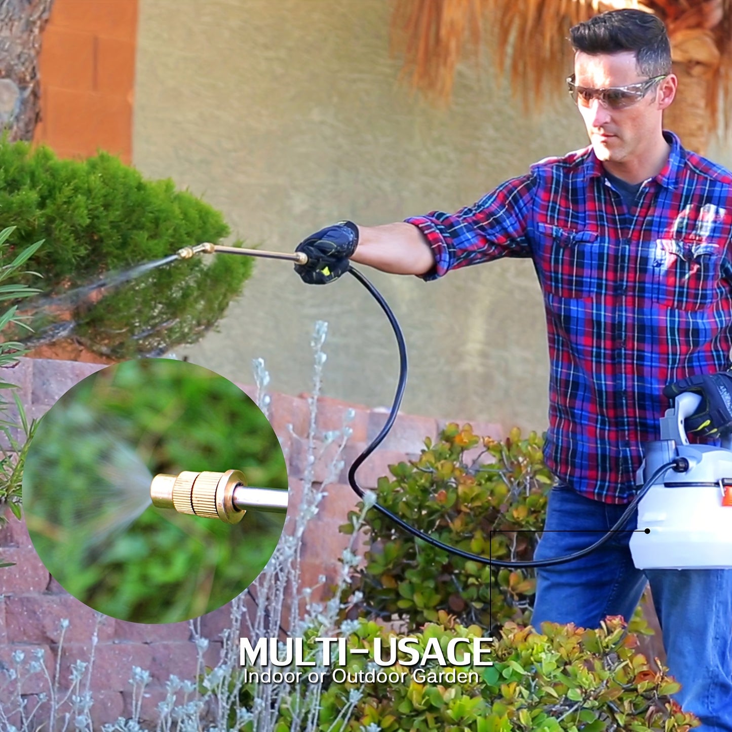 Cordless Garden Sprayer Portable Handheld Battery Included