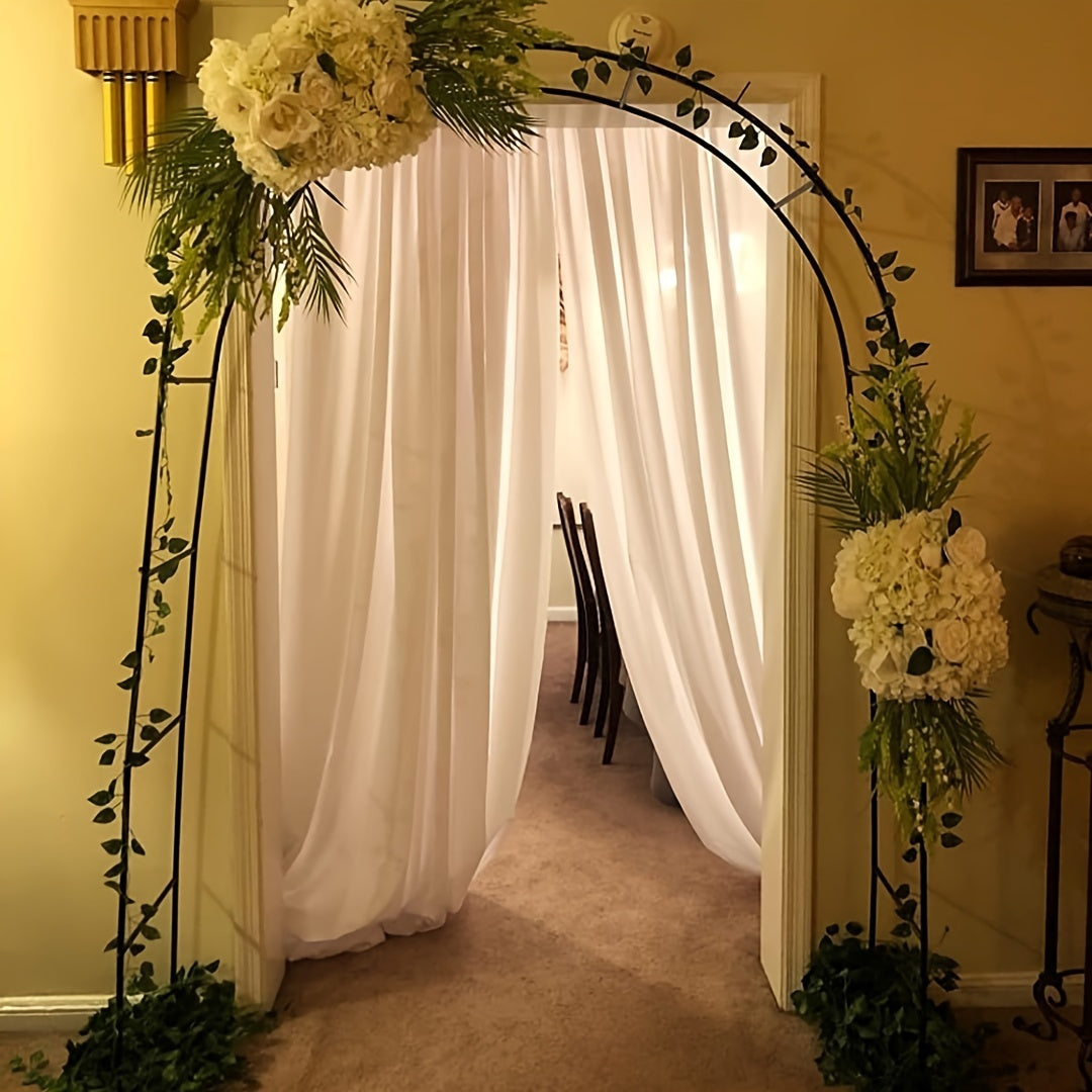 Metal Garden Pavilion Arch for Climbing Plants and Decor - Parry's Picks