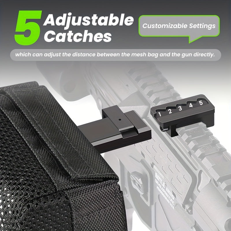 Feyachi Heat Resistant Brass Shell Catcher Picatinny Rail
